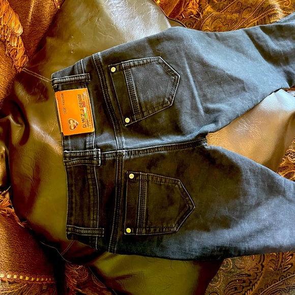 DWZJ Black Stretch Jeans - Picture 6 of 6